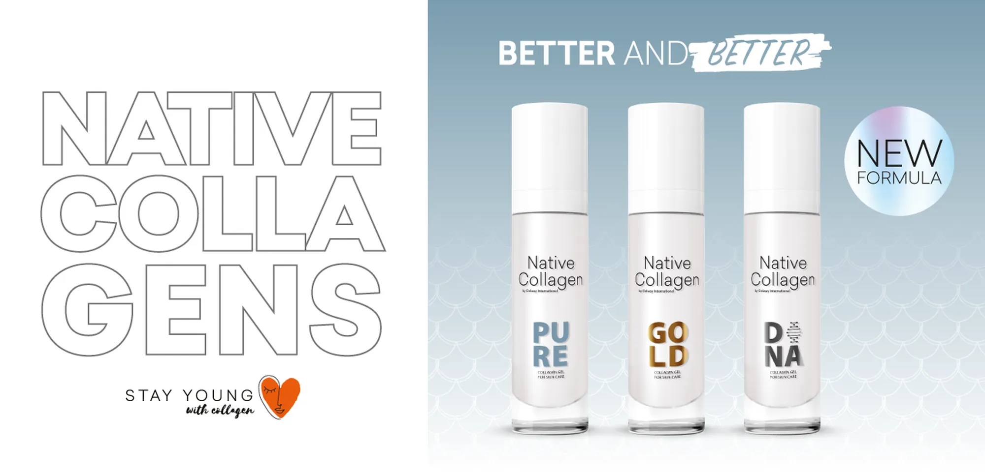 Native pure collagen